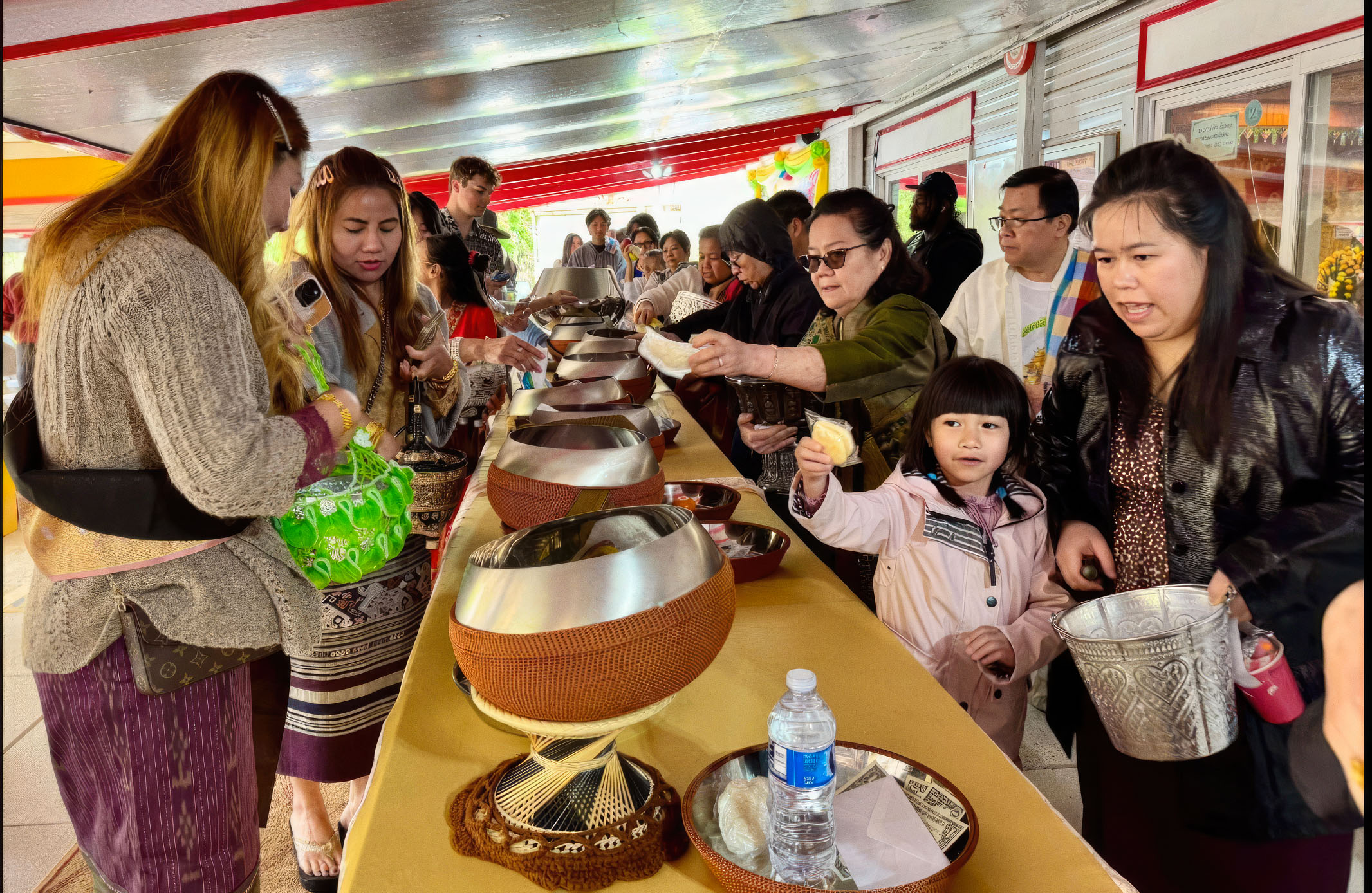 Soukharam Buddhist Temple New Years 2026 Tak Bat